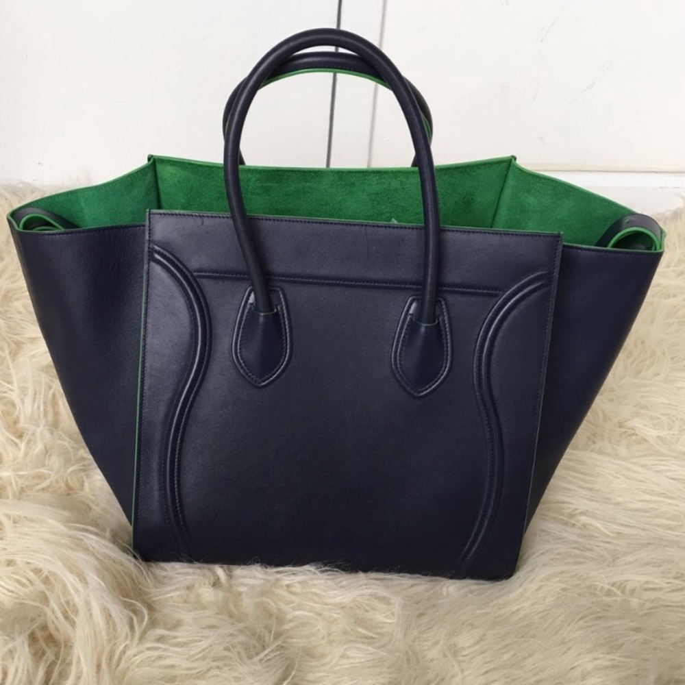 Celine Phantom Navy Smooth Luggage - Picture 6 of 7